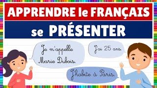 Apprendre le français  se présenter [upl. by Aldon]