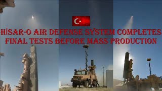 HİSARO Air Defense System Completes Final Tests Before Mass Production [upl. by Ehudd]