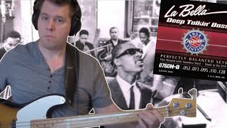 TOUGH BUT GREAT LaBella Original 1954 Flatwound Strings Review [upl. by Emlynn]