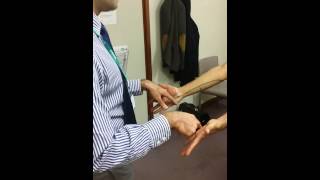 6 UL How to test Ulnar nerve [upl. by Oynotna]