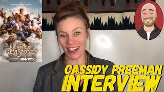 Cassidy Freeman  Interview The Righteous Gemstones S2Ep2 Spoilers [upl. by Douty]