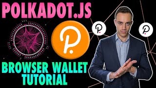 Polkadot JS Wallet Tutorial Polkadot Web Browser Extension [upl. by Assirrec]