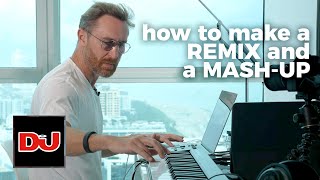 How to make remixes amp mashups with David Guetta [upl. by Erodavlas]