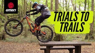 Trials Skills To Improve Your Trail Riding  MTB Skills [upl. by Henarat]