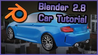 How to make a car in Blender 28 pt 1 [upl. by Rudin84]