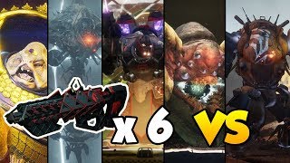 OUTBREAK PERFECTED VS ALL RAID BOSSES Destiny 2 [upl. by Punke853]