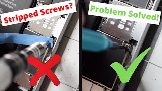 How to remove small stripped screw from electronics [upl. by Tamas]