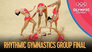 Rhythmic Gymnastics Group Final  Rio 2016 Replays [upl. by Nomrej]