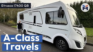 Etrusco I7400QB Motorhome Review [upl. by Ennayelhsa]