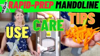 RapidPrep Mandoline 101  Pampered Chef [upl. by Einahteb]