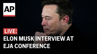 LIVE Ben Shapiro interviews Elon Musk at European Jewish Association conference [upl. by Carolan]