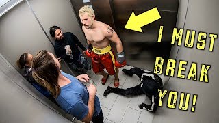 IVAN DRAGO ELEVATOR PRANK [upl. by Spector]