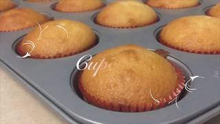 How to make easy cupcake at home [upl. by Llerej964]