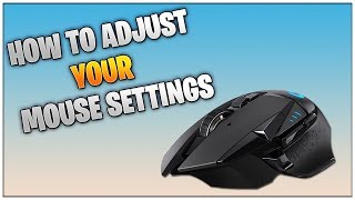 How To Adjust Your DPI and Settings  Logitech G502 Lightspeed GHub [upl. by Calida]