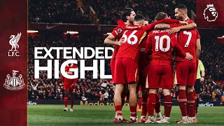 Extended Highlights Liverpool 20 Newcastle United  Premier League [upl. by Ydnab511]