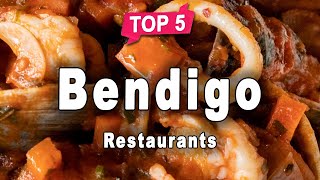 Top 5 Restaurants to Visit in Bendigo  Australia  English [upl. by Garneau442]