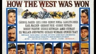 LA CONQUETE DE LOUEST  HOW THE WEST WAS WON 1962 photos tournage [upl. by Ihcehcu]