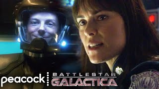 Battlestar Galactica  Pegasus Vs Galactica [upl. by Matrona830]