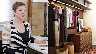 Interior Design – How To Maximize Closet Space And Storage [upl. by Aleafar]