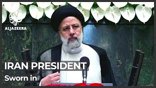 Ebrahim Raisi sworn in as Iran’s eighth president [upl. by Hawger]