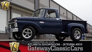 1966 Ford F100  Gateway Classic Cars of Atlanta 119 [upl. by Yniar]