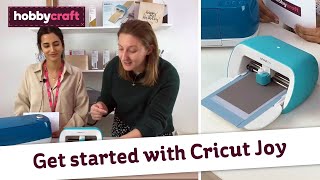 Hobbycraft LIVE Getting Started with the Cricut Joy [upl. by Tchao898]