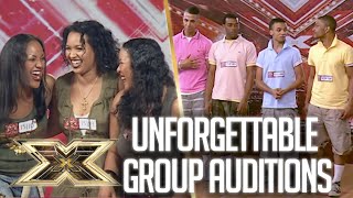 Unforgettable Group Auditions  The X Factor UK [upl. by Siuraj]