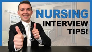 INTERVIEW TIPS for New and Experienced NURSES [upl. by Chasse49]