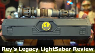 Star Wars Galaxys Edge Reys Legacy Lightsaber Review [upl. by Reinaldo]