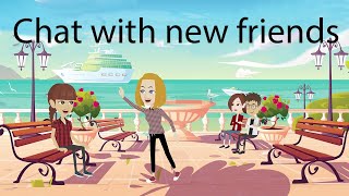 Chat with new friends  How to get started  Practice English Conversation [upl. by Puttergill]