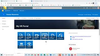 SP HR Employee Self Service on SharePoint  Microsoft Teams [upl. by Witte]