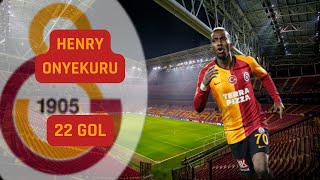 Henry Onyekuru  Galatasaray Golleri  22 Gol [upl. by Wayne]