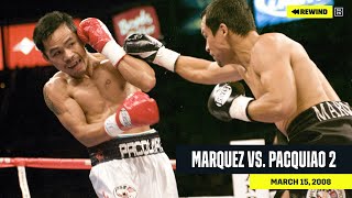 Juan Manuel Marquez vs Manny Pacquiao 2 DAZN REWIND [upl. by Nachison]