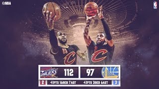 Warriors vs Cavaliers Game 5 NBA Finals  061316 Full Highlights [upl. by Macnamara]