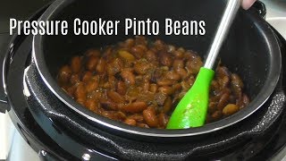 Pressure Cooker Pinto Beans  No Soak Quick Cook Beans  Cosori 2 Quart Electric Pressure Cooker [upl. by Aihsenot]