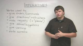 Imperatives  How to give commands in English and more [upl. by Stephenson]