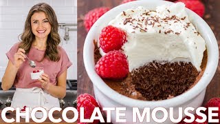 Classic Chocolate Mousse Recipe [upl. by Sunev]