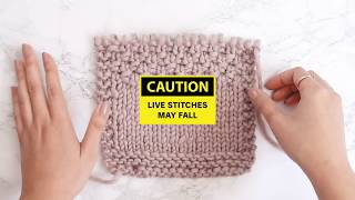 How to UNRAVEL KNITTING the RIGHT WAY 3 Methods [upl. by Meave]