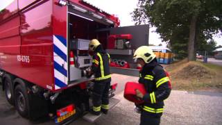 Brandweer Drenthe neemt afscheid van de brandkraan [upl. by Eenolem821]