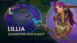 Lillia Champion Spotlight  Gameplay  League of Legends [upl. by Artinek932]