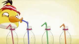 Angry Birds Soft Drinks Ad  Chuck 2014 [upl. by Rieth919]