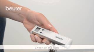 Quick start video for the LS 10 luggage scale from Beurer [upl. by Drape]