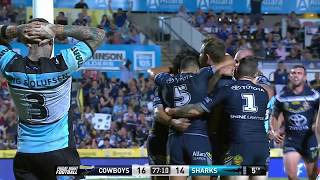 NRL Highlights North Queensland Cowboys v Cronulla Sharks  Round 1 [upl. by Trela]