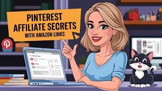 Pinterest Affiliate Marketing Secrets REVEALED with Amazon links [upl. by Akiemaj881]