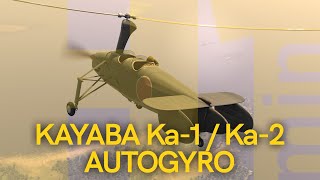 H1MIN KAYABA Ka1  Ka2 AUTOGYRO [upl. by Nwahsal]