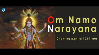 Om Namo Narayanaya chanting 108 times  Ashtakshari mantra for peaceful meditation Jothishi [upl. by Sofko]