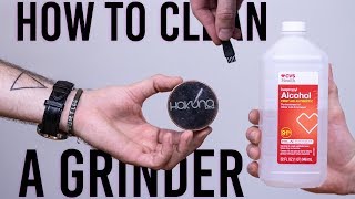 HOW TO CLEAN A GRINDER [upl. by Ridglea]