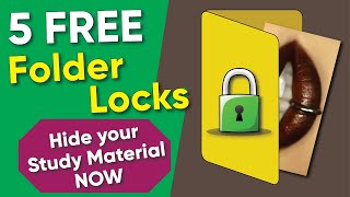 Best Folder Lock for PC 2025  Top 5 Folder Lock for Windows 10 [upl. by Derag]