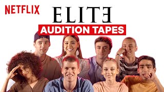 The Cast of Elite Reacts to Audition Tapes  Netflix [upl. by Qerat]