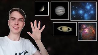 The 5 Easiest Objects to See With Your Telescope [upl. by Ahsot]